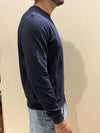 Felpa girocollo blu Moda/Donna/Abbigliamento/Felpe/Felpe con cappuccio Kanal 32 - Santa Maria di Licodia, Commerciovirtuoso.it