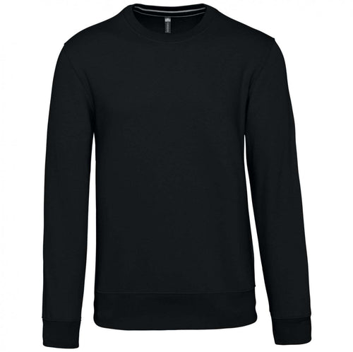 Felpa Girocollo Nero Premium Kariban