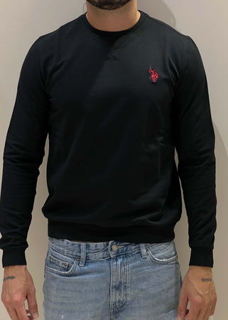 Felpa girocollo  nero Moda/Uomo/Abbigliamento/Felpe/Felpe senza cappuccio Kanal 32 - Santa Maria di Licodia, Commerciovirtuoso.it