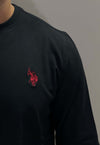 Felpa girocollo  nero Moda/Uomo/Abbigliamento/Felpe/Felpe senza cappuccio Kanal 32 - Santa Maria di Licodia, Commerciovirtuoso.it