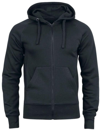 Felpa Harper Nero Felpa con Cerniera Cappuccio