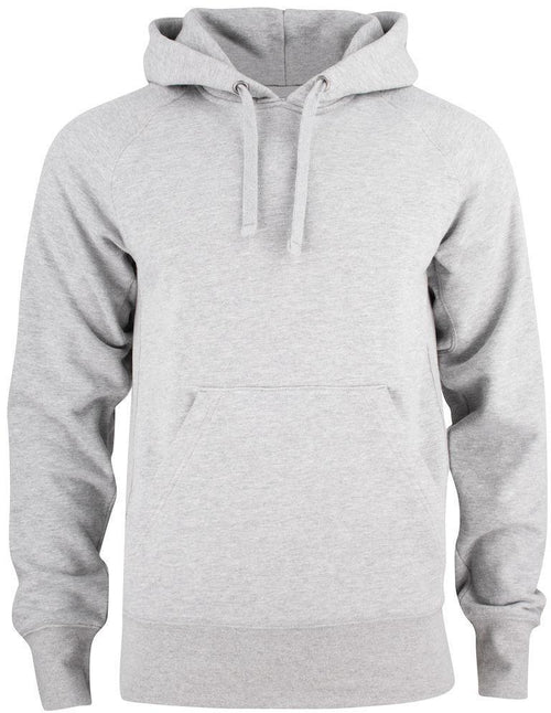 Felpa Helix Grigio Melange Felpa con Cappuccio Tascone