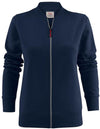 Felpa Javelin Blu Collo Coreana Felpa Donna con Cerniera Tasche