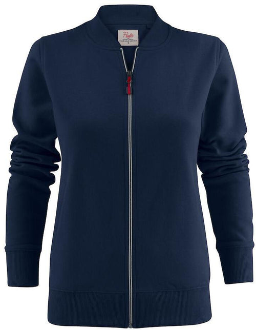 Felpa Javelin Blu Collo Coreana Felpa Donna con Cerniera Tasche