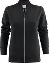 Felpa Javelin Nero Collo Coreana Felpa Donna con Cerniera Tasche
