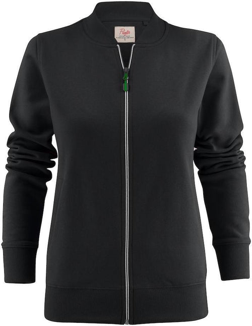 Felpa Javelin Nero Collo Coreana Felpa Donna con Cerniera Tasche