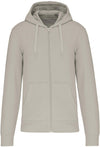 Felpa Kariban Bio Clay Zip/Cappuccio Uomo 280 grammi