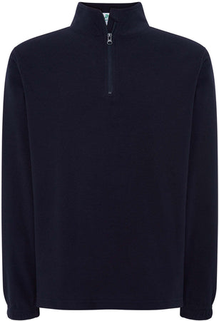 Felpa micropile mezza zip manica lunga uomo - MICFLEMAN