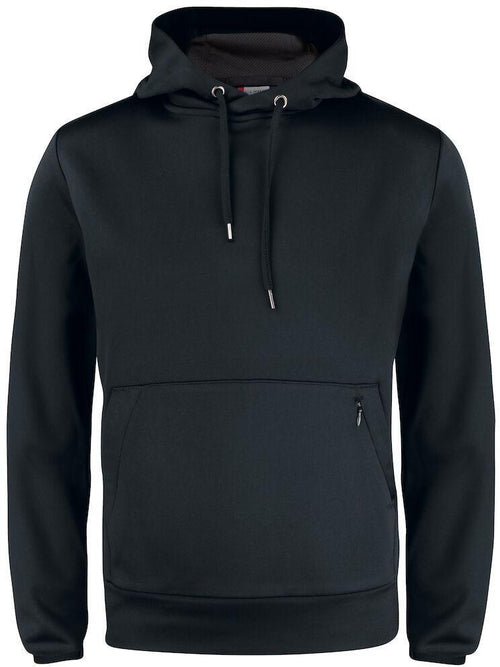 Felpa Oakdale Nero Felpa Tecnica con Tascone