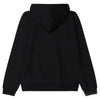 OBEY felpa obey gordon extra heavy zip hood fleece - black da uomo