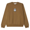 OBEY felpa obey icon extra heavy crew ii fleece - elmwood da uomo