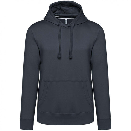 Felpa Premium Antracite Felpa Unisex con Cappuccio Tascone Marsupio