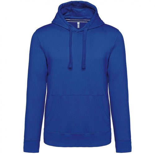 Felpa Premium Royal Azzurro Felpa Unisex con Cappuccio Tascone Marsupio