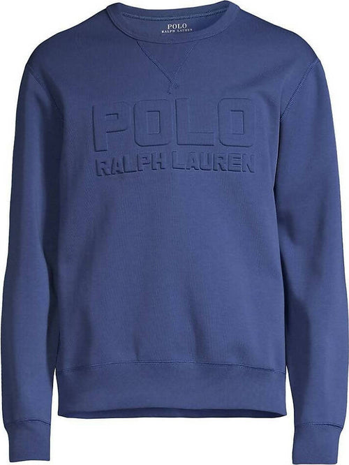 Felpa Ralph Lauren Girocollo Logo in Rilievo Uomo Moda/Uomo/Abbigliamento/Felpe/Felpe senza cappuccio Euforia - Bronte, Commerciovirtuoso.it
