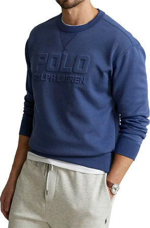 Felpa Ralph Lauren Girocollo Logo in Rilievo Uomo Moda/Uomo/Abbigliamento/Felpe/Felpe senza cappuccio Euforia - Bronte, Commerciovirtuoso.it