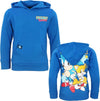 Felpa-Sonic-da-4-a-12-anni-interno-felpato-Inverno