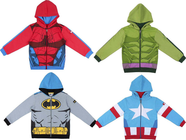 Felpa spiderman batman capitan america hulk da 4 a 12 anni Moda/Bambini e ragazzi/Abbigliamento/Felpe/Felpe con cappuccio Store Kitty Fashion - Roma, Commerciovirtuoso.it