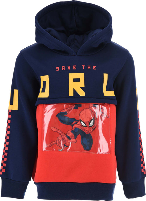 Felpa Spiderman da 3 a 8 anni Interno felpato Moda/Bambini e ragazzi/Abbigliamento/Felpe/Felpe con cappuccio Store Kitty Fashion - Roma, Commerciovirtuoso.it