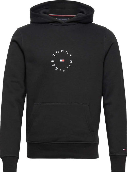 Felpa Tommy Hilfiger Con Cappuccio Felpa Casual Tinta Unita in Cotone Moda/Uomo/Abbigliamento/Felpe/Felpe con cappuccio Euforia - Bronte, Commerciovirtuoso.it