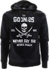 Felpa Uomo Con Cappuccio the Goonies in Cotone Felpa Casual Nera Moda/Uomo/Abbigliamento/Felpe/Felpe con cappuccio Il Distintivo - Pesaro, Commerciovirtuoso.it