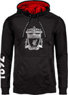 Felpa uomo nera Con Cappuccio Liverpool Moda/Uomo/Abbigliamento/Abbigliamento sportivo/Felpe/Felpe con cappuccio Il Distintivo - Pesaro, Commerciovirtuoso.it