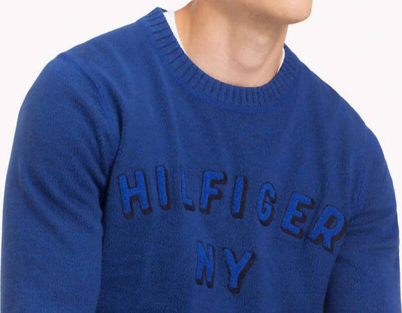 Felpa Uomo Tommy Hilfiger Blu Girocollo in 100% Cotone Slim Felpa Casual Effetto Mélange Con Scritta Collo E Polsini a Costine Vestibilità Regolare Moda/Uomo/Abbigliamento/Felpe/Felpe senza cappuccio Euforia - Bronte, Commerciovirtuoso.it