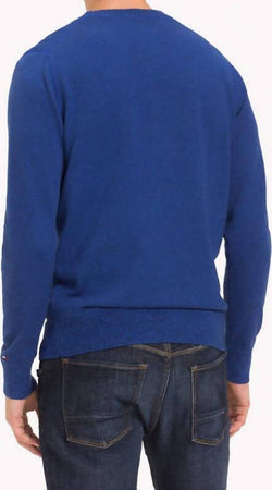 Felpa Uomo Tommy Hilfiger Blu Girocollo in 100% Cotone Slim Felpa Casual Effetto Mélange Con Scritta Collo E Polsini a Costine Vestibilità Regolare Moda/Uomo/Abbigliamento/Felpe/Felpe senza cappuccio Euforia - Bronte, Commerciovirtuoso.it