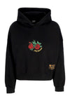 PROPAGANDA Felpa Cappuccio Corta Donna W Mantis Croptop Hoodie Black da donna