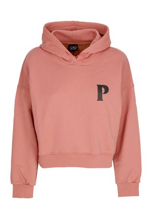 PROPAGANDA Felpa Cappuccio Corta Donna W Pyromantics Croptop Hoodie Clay da donna