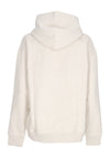 Tommy Hilfiger Felpa Cappuccio Donna Relax Melange Flag Hoodie Ancient White Melange da donna
