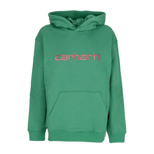 CARHARTT WIP Felpa Cappuccio Donna W Hooded Sweat Bonsai/misty Blush da donna