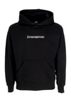 PROPAGANDA Felpa Cappuccio Uomo Apple Hoodie Black da uomo