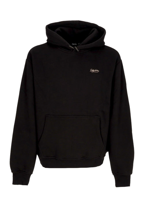 DOLLY NOIRE Felpa Cappuccio Uomo Asso Di Spade Hoodie Black da uomo