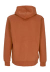ALPHA INDUSTRIES Felpa Cappuccio Uomo Basic Hoodie Hazel Brown da uomo