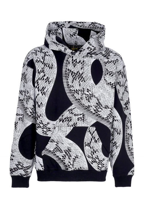 IUTER Felpa Cappuccio Uomo Boa Hoodie Black da uomo