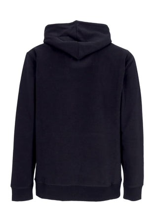 C1RCA Felpa Cappuccio Uomo Bones Hoodie Black da uomo