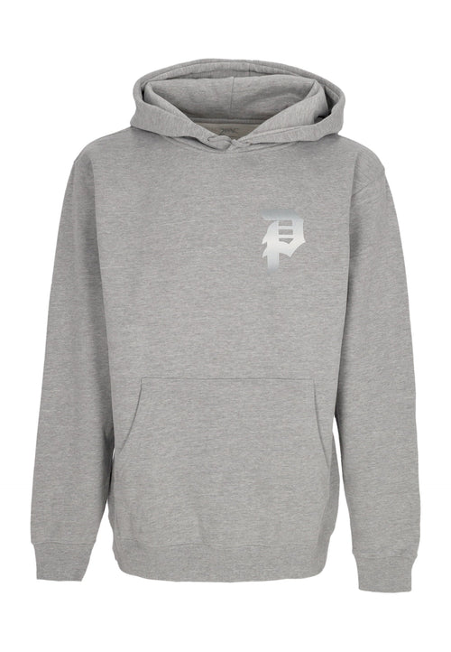 PRIMITIVE Felpa Cappuccio Uomo Brilliance Hoodie X Tupac Heather Grey da uomo