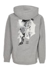 PRIMITIVE Felpa Cappuccio Uomo Brilliance Hoodie X Tupac Heather Grey da uomo