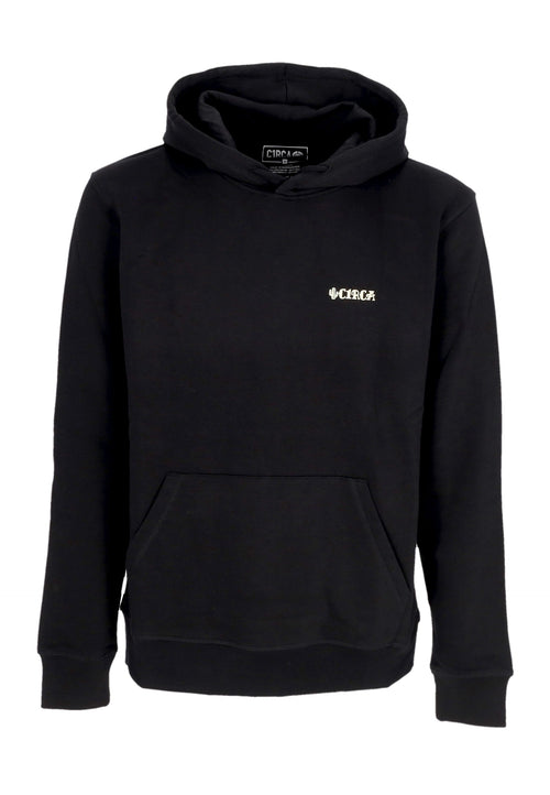 C1RCA Felpa Cappuccio Uomo Cactus State Hoodie Black da uomo
