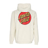 SANTA CRUZ Felpa Cappuccio Uomo Classic Dot Chest Hoodie Light Grey da uomo