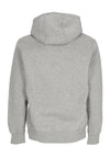 Nike Felpa Cappuccio Uomo Club Futura Hoodie Dk Grey Heather/lt Smoke Grey da uomo