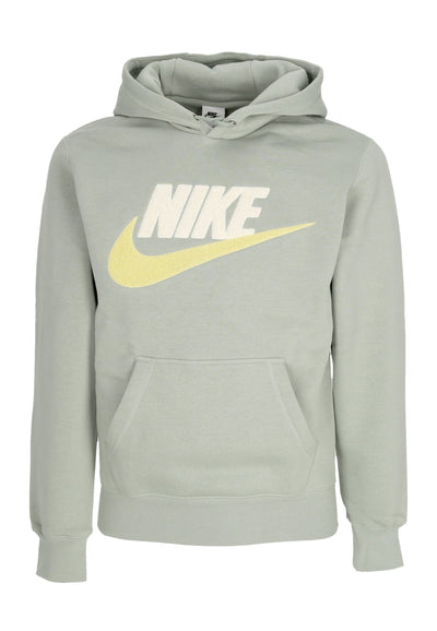 Nike Felpa Cappuccio Uomo Club Futura Hoodie Jade Horizon/jade Horizon da uomo