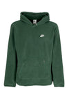 Nike Felpa Cappuccio Uomo Club Winterized Hoodie Fir/white da uomo