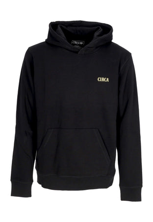 C1RCA Felpa Cappuccio Uomo Crescit Eundo Hoodie Black da uomo