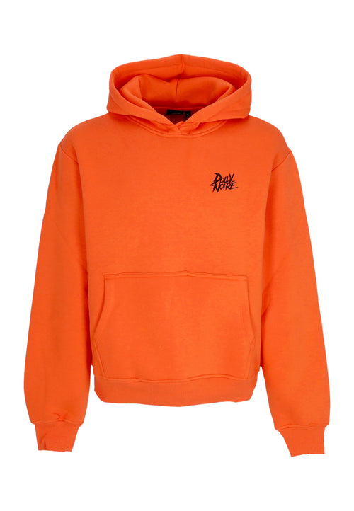 DOLLY NOIRE Felpa Cappuccio Uomo Cu-sith Hoodie Cyber Red da uomo