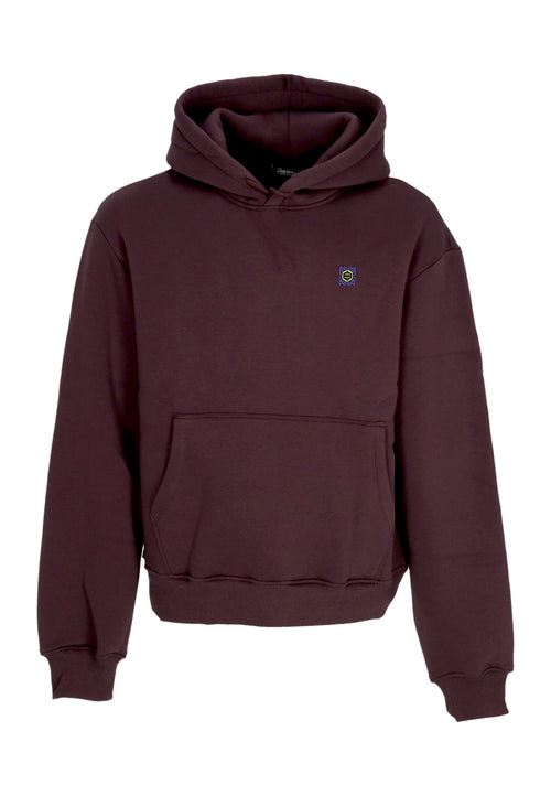 DOLLY NOIRE Felpa Cappuccio Uomo Cyber Druid Hoodie Purple Dust da uomo