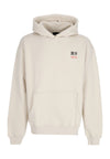DOLLY NOIRE Felpa Cappuccio Uomo Cyber Kaeru Nyobo Hoodie Beige da uomo