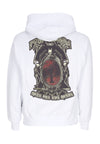 PROPAGANDA Felpa Cappuccio Uomo Dance Hoodie White da uomo