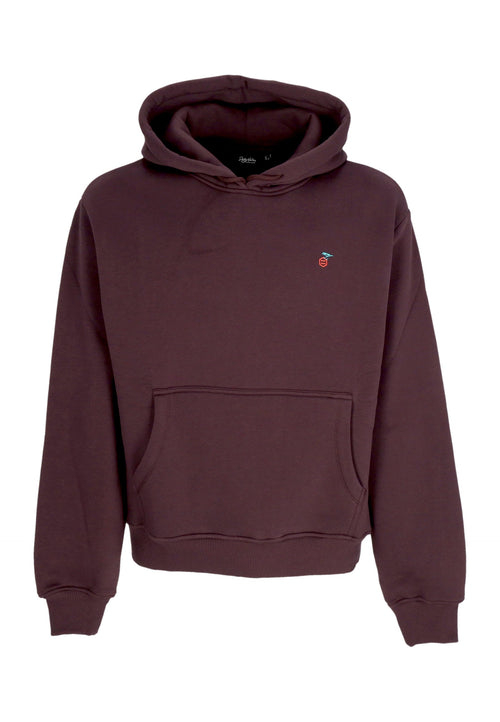 DOLLY NOIRE Felpa Cappuccio Uomo Domain Of Nature Hoodie Purple Dust da uomo