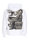 PROPAGANDA Felpa Cappuccio Uomo Dream Hoodie White da uomo